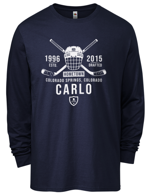 Heritage Brandon Carlo Men's Long-Sleeve T-Shirt | Swagsta