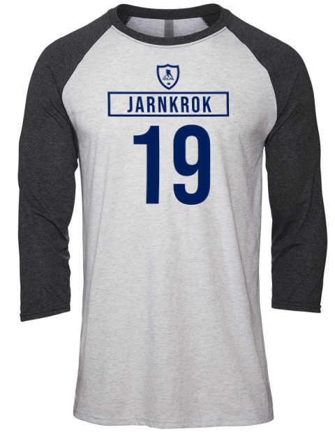 Home Jersey Calle Jarnkrok Unisex Premium Three-Quarter Raglan T-Shirt | Swagsta