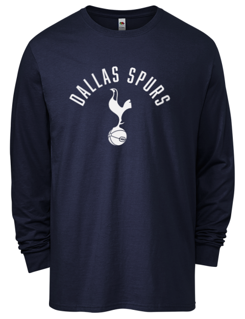 Arched Dallas Spurs Men's Long-Sleeve T-Shirt | Swagsta