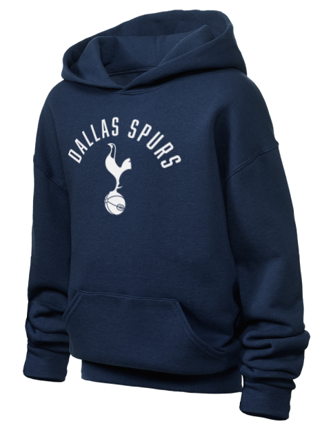Arched Dallas Spurs Youth Hooded Sweatshirt | Swagsta