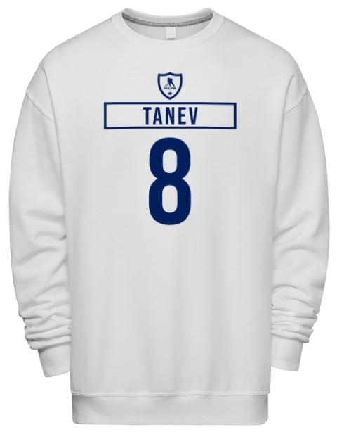 Home Jersey Christopher Tanev Premium Unisex Crewneck Sweatshirt | Swagsta