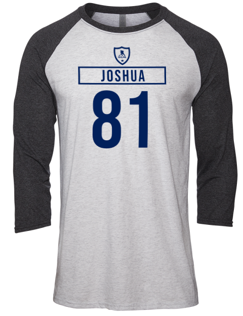 Home Jersey Dakota Joshua Unisex Premium Three-Quarter Raglan T-Shirt | Swagsta
