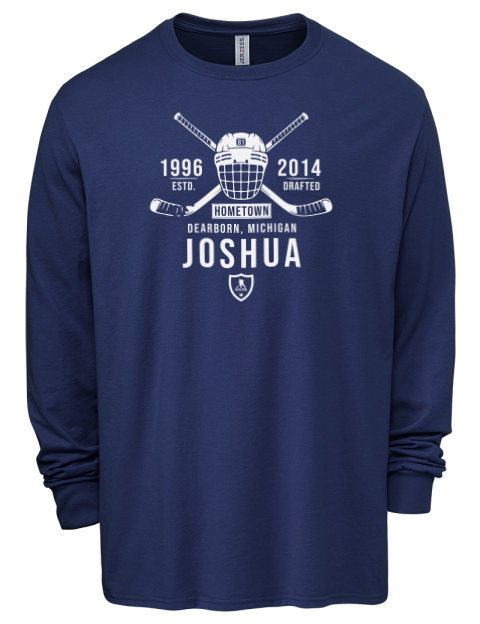 Heritage Dakota Joshua Men's Premium Blend Long Sleeve-T-Shirt | Swagsta