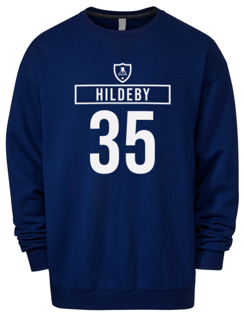 Away Jersey Dennis Hildeby Premium Unisex Crewneck Sweatshirt | Swagsta