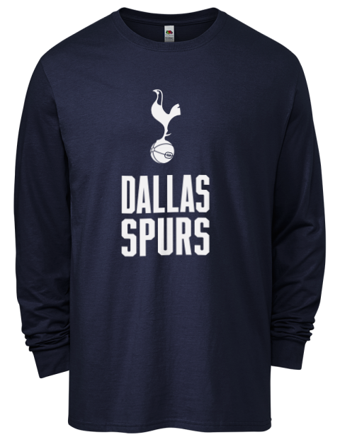 Full Stack Dallas Spurs Men's Long-Sleeve T-Shirt | Swagsta
