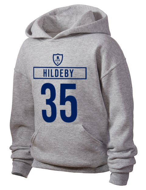 Home Jersey Dennis Hildeby Youth Hooded Sweatshirt | Swagsta