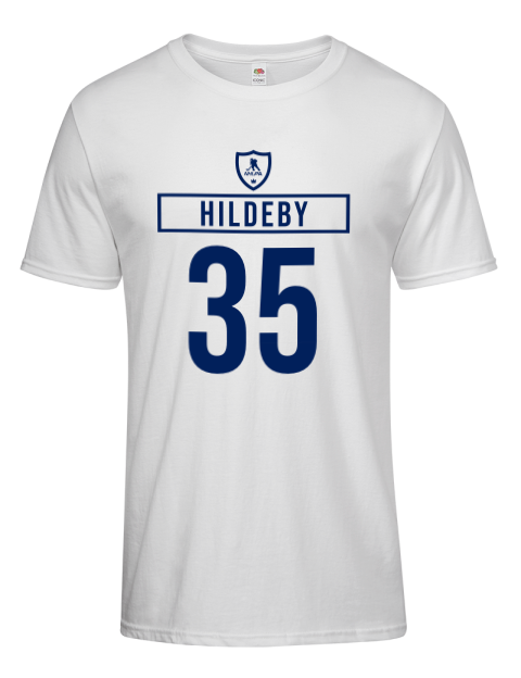 Home Jersey Dennis Hildeby Men's Premium T-Shirt | Swagsta