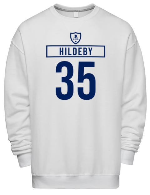 Home Jersey Dennis Hildeby Premium Unisex Crewneck Sweatshirt | Swagsta
