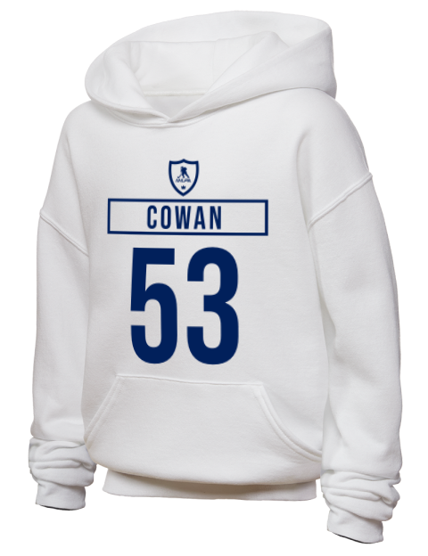 Home Jersey Easton Cowan Youth Hooded Sweatshirt | Swagsta