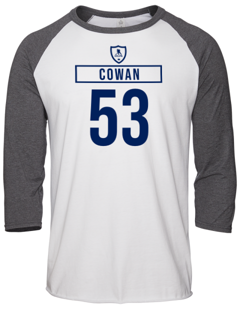 Home Jersey Easton Cowan Unisex Premium Three-Quarter Raglan T-Shirt | Swagsta
