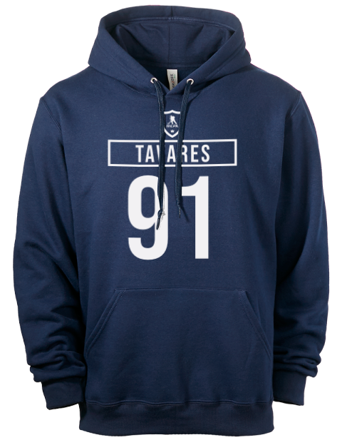 Away Jersey John Tavares Eco Premium Unisex Hooded Sweatshirt | Swagsta