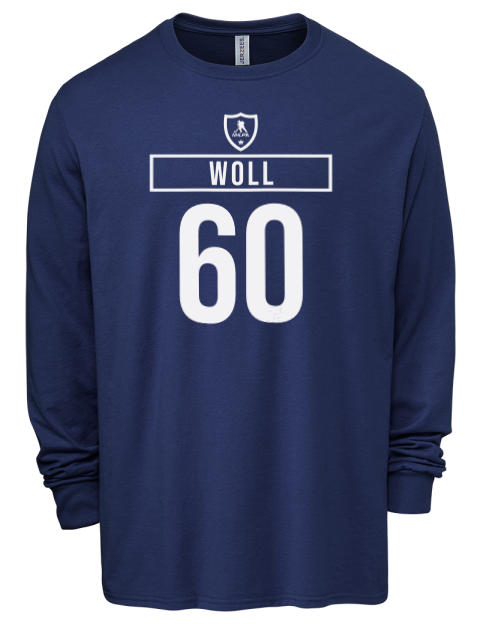 Away Jersey Joseph Woll Men's Premium Blend Long Sleeve-T-Shirt | Swagsta