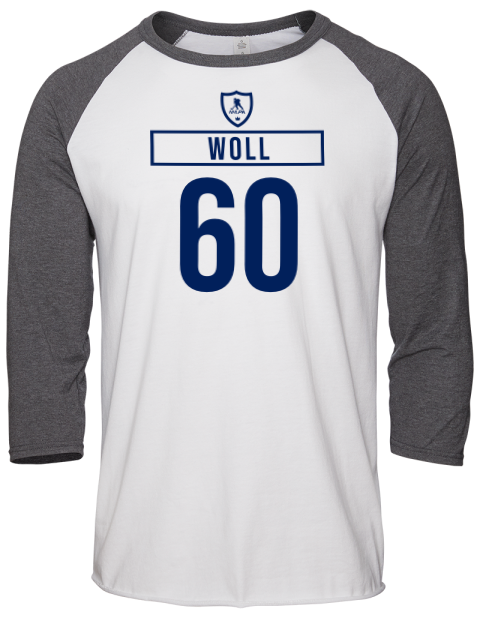 Home Jersey Joseph Woll Unisex Premium Three-Quarter Raglan T-Shirt | Swagsta