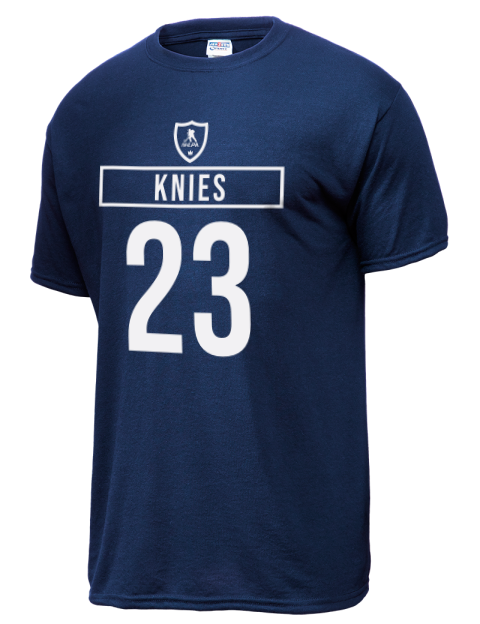 Away Jersey Matthew Knies Dri-Power Unisex T-Shirt | Swagsta