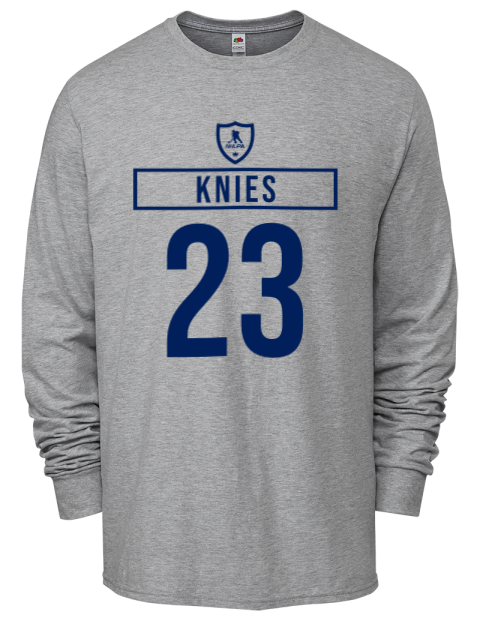 Home Jersey Matthew Knies Men's Long-Sleeve T-Shirt | Swagsta