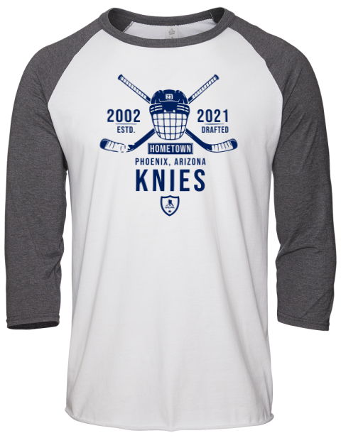 Classic Heritage Matthew Knies Unisex Premium Three-Quarter Raglan T-Shirt | Swagsta