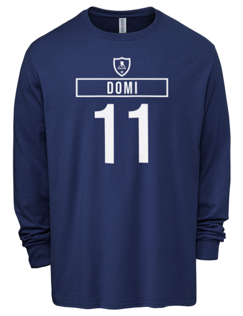 Away Jersey Max Domi Men's Premium Blend Long Sleeve-T-Shirt | Swagsta