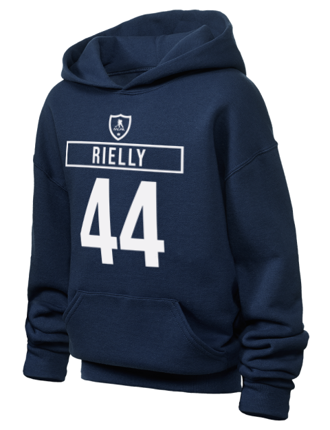 Away Jersey Morgan Rielly Youth Hooded Sweatshirt | Swagsta