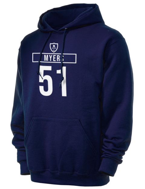 Away Jersey Philippe Myers Unisex Hooded Sweatshirt | Swagsta