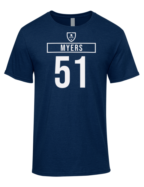 Away Jersey Philippe Myers Premium Ring-Spun Cotton Unisex T-Shirt | Swagsta