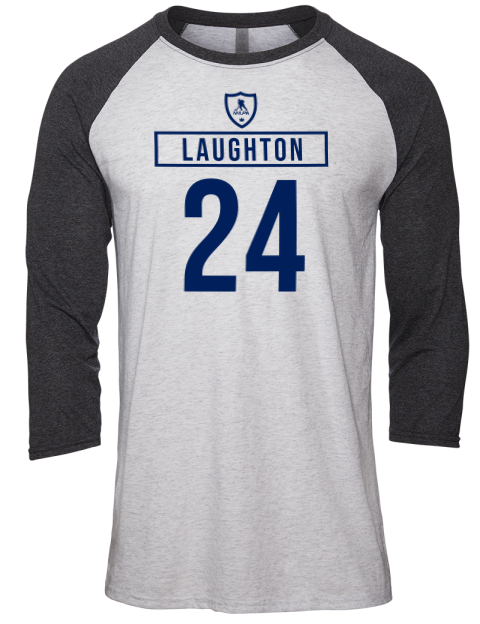 Home Jersey Scott Laughton Unisex Premium Three-Quarter Raglan T-Shirt | Swagsta