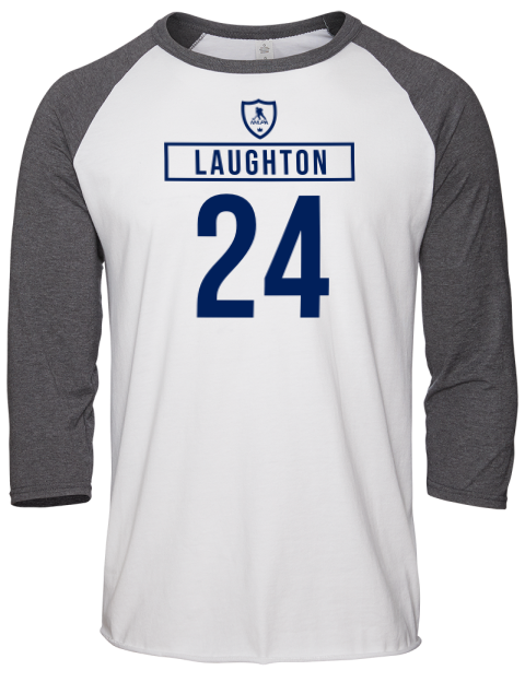 Home Jersey Scott Laughton Unisex Premium Three-Quarter Raglan T-Shirt | Swagsta