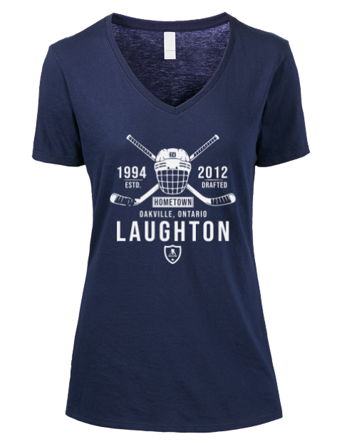 Heritage Scott Laughton Premium Ladies V-Neck T-Shirt | Swagsta