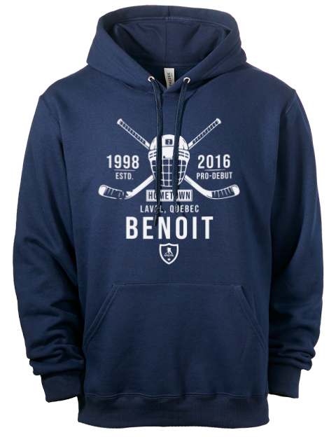 Heritage Simon Benoit Eco Premium Unisex Hooded Sweatshirt | Swagsta