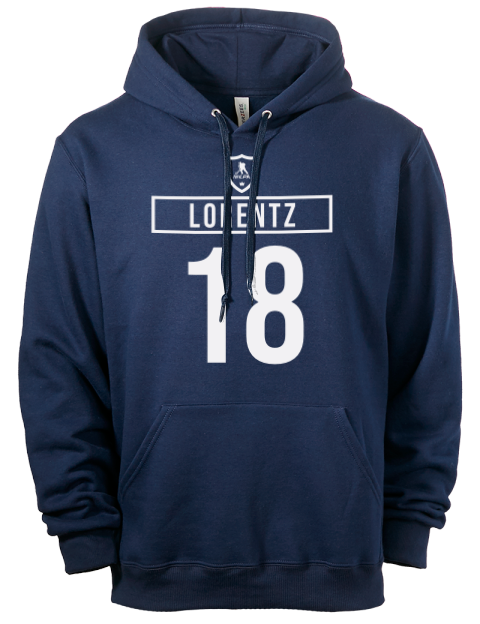 Away Jersey Steven Lorentz Eco Premium Unisex Hooded Sweatshirt | Swagsta