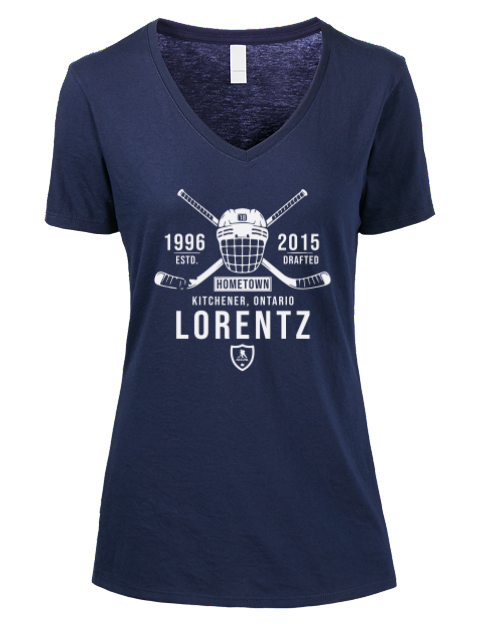 Heritage Steven Lorentz Premium Ladies V-Neck T-Shirt | Swagsta