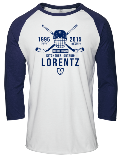 Classic Heritage Steven Lorentz Unisex Premium Three-Quarter Raglan T-Shirt | Swagsta