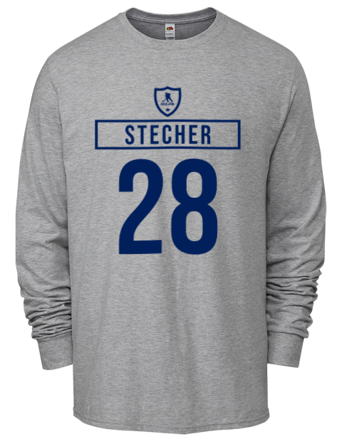 Home Jersey Troy Stecher Men's Long-Sleeve T-Shirt | Swagsta