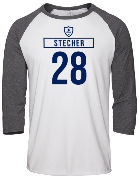 Home Jersey Troy Stecher Unisex Premium Three-Quarter Raglan T-Shirt | Swagsta
