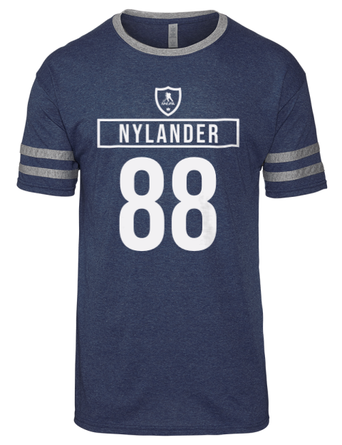 Away Jersey William Nylander Men's Tri-Blend T-Shirt | Swagsta