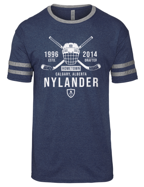 Heritage William Nylander Men's Tri-Blend T-Shirt | Swagsta