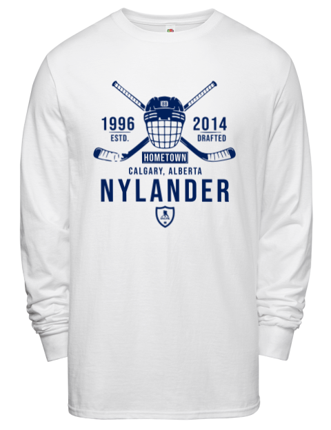 Classic Heritage William Nylander Men's Long-Sleeve T-Shirt | Swagsta