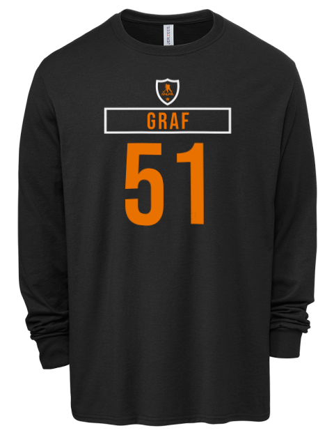 Away Jersey Collin Graf Men's Premium Blend Long Sleeve-T-Shirt | Swagsta