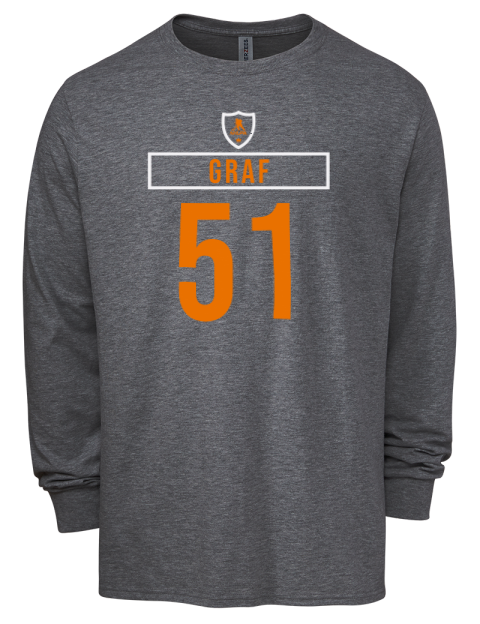 Away Jersey Collin Graf Men's Premium Blend Long Sleeve-T-Shirt | Swagsta