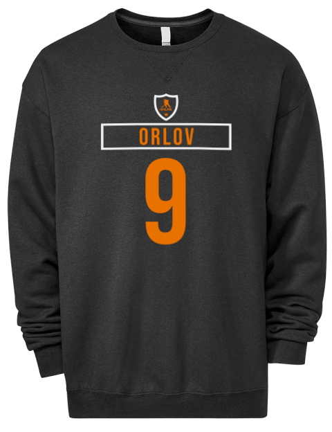 Away Jersey Dmitry Orlov Premium Unisex Crewneck Sweatshirt | Swagsta