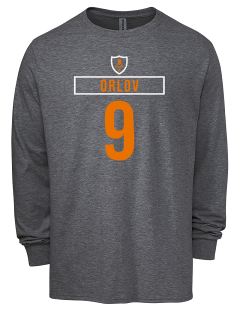 Away Jersey Dmitry Orlov Men's Premium Blend Long Sleeve-T-Shirt | Swagsta
