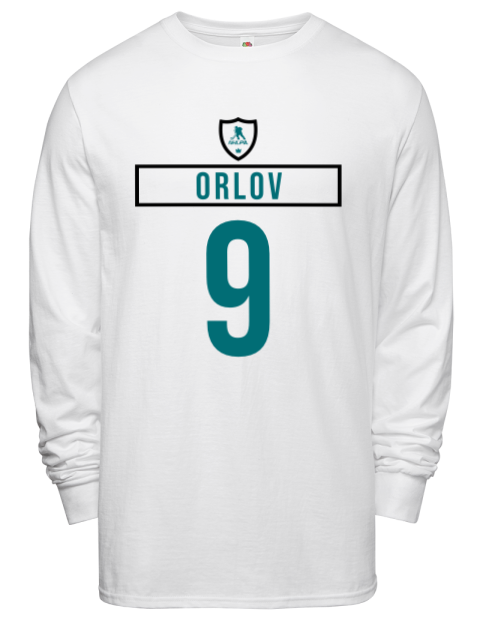 Home Jersey Dmitry Orlov Men's Long-Sleeve T-Shirt | Swagsta
