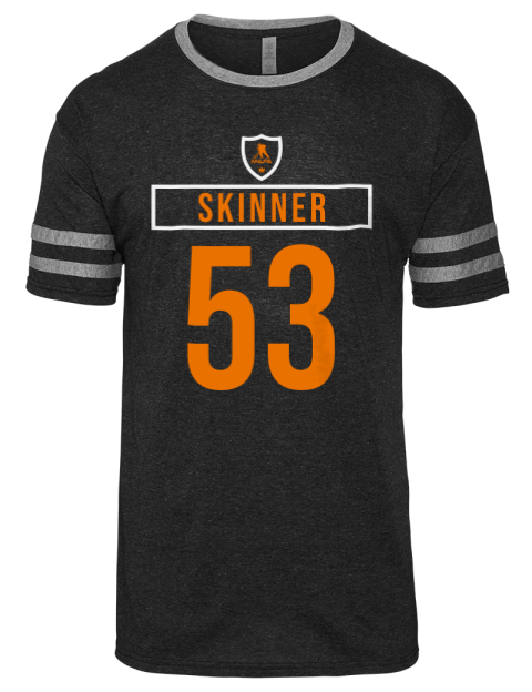 Away Jersey Jeff Skinner Men's Tri-Blend T-Shirt | Swagsta