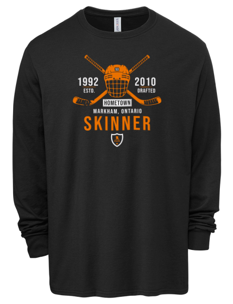Heritage Jeff Skinner Men's Premium Blend Long Sleeve-T-Shirt | Swagsta