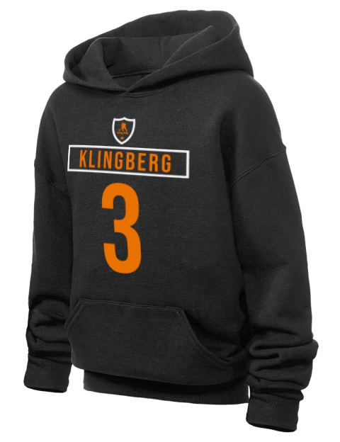 Away Jersey John Klingberg Youth Hooded Sweatshirt | Swagsta