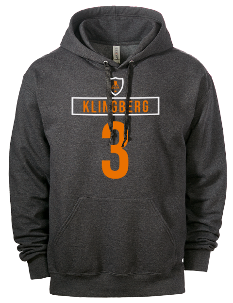 Away Jersey John Klingberg Eco Premium Unisex Hooded Sweatshirt | Swagsta
