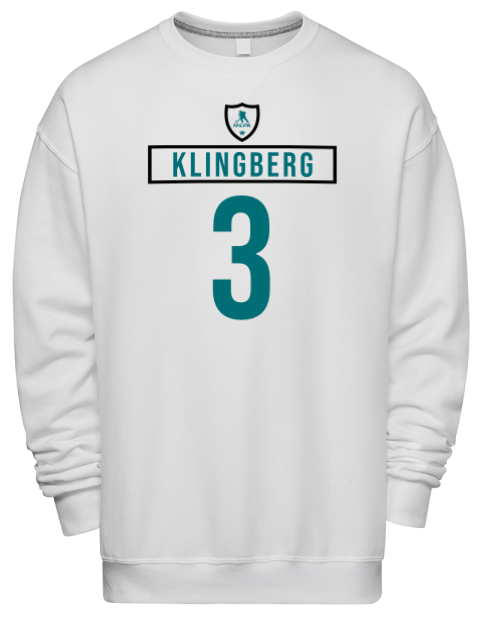 Home Jersey John Klingberg Premium Unisex Crewneck Sweatshirt | Swagsta