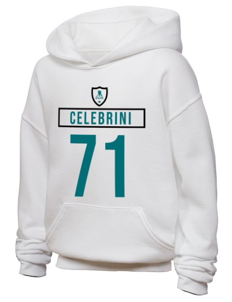 Home Jersey Macklin Celebrini Youth Hooded Sweatshirt | Swagsta