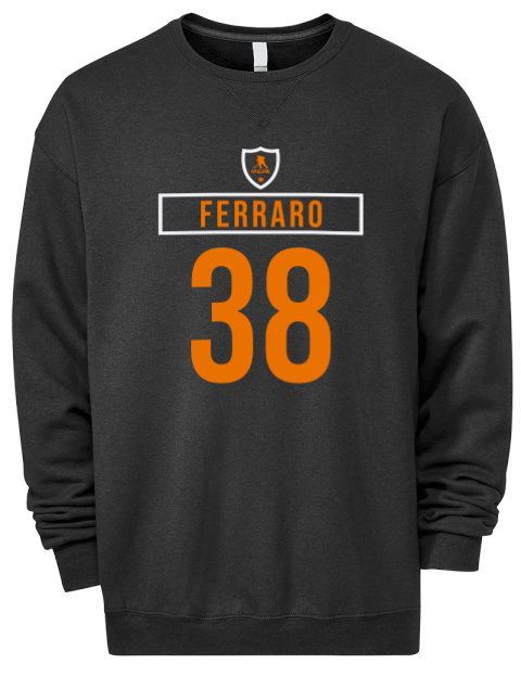 Away Jersey Mario Ferraro Premium Unisex Crewneck Sweatshirt | Swagsta