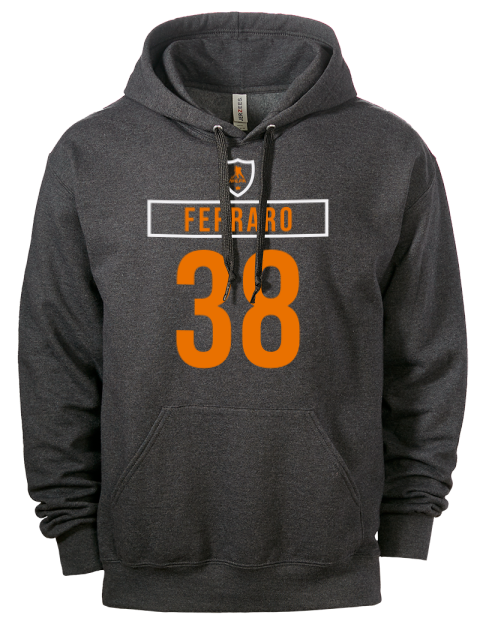 Away Jersey Mario Ferraro Eco Premium Unisex Hooded Sweatshirt | Swagsta