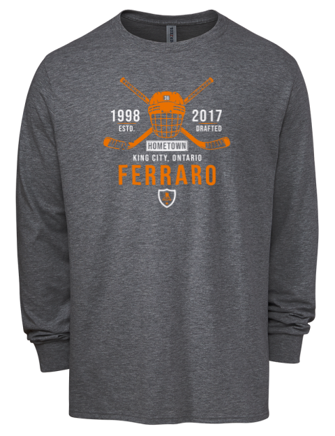 Heritage Mario Ferraro Men's Premium Blend Long Sleeve-T-Shirt | Swagsta